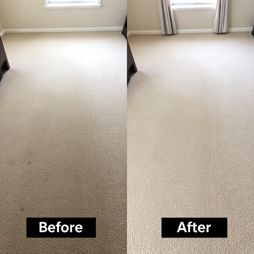 Bedroom & Hallway - Vacate Package — before